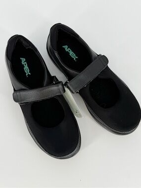 Apex Non Slip Black Shoes